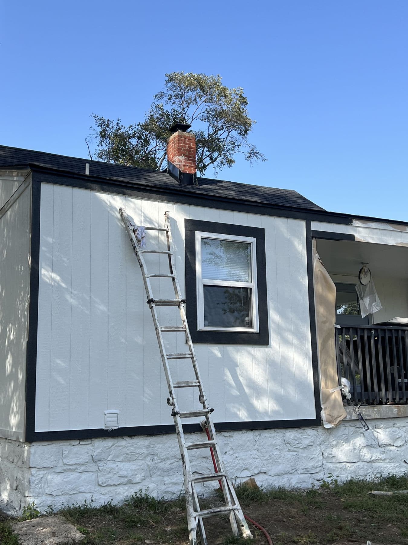 Ruiz Painting crew on a real Kansas City metro job